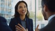 © Ok - The Engaging Businesswoman Smiling