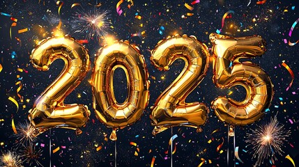 Happy New Year 2025,New Year's Eve 2025 concept,2025 New Year Celebration,New Year greetings, happy new year