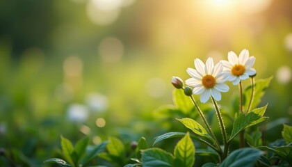 Sticker -  Blooming beauty in the sunlight