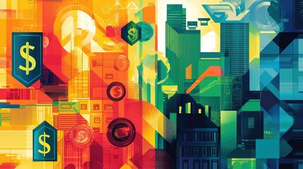 Poster - Colorful Infographic Illustrating Different Types of Data