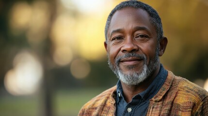 Middle-aged South African man with casual attire and a confident look.