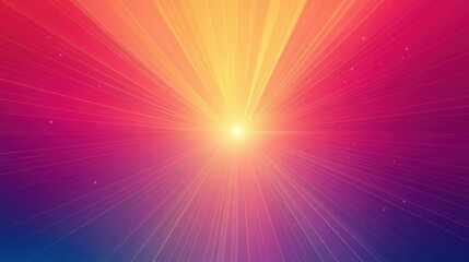 Gradient sunburst background