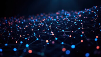 Poster - Abstract Technology Background with AI Concepts