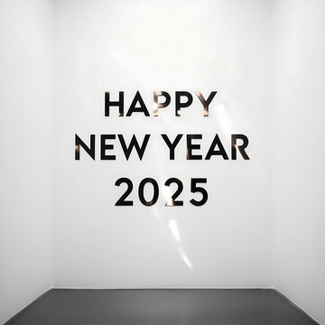 Happy New Year 2025 happy new year 2025 golden text on dark gray background surrounded by golden confetti New Year celebration concept with 2025 golden digits happy new year 2025 greeting, new year 20