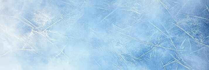 Wall Mural - Abstract Blue Ice Texture for Background Design