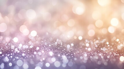 Poster - An exquisite abstract background filled with delicate sparkling lights and subtle glitter effects