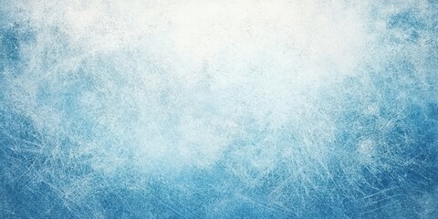 Wall Mural - Abstract Ice Texture Background in Shades of Blue