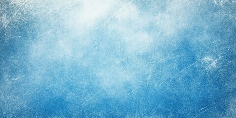 Wall Mural - Abstract Blue Ice Texture Background