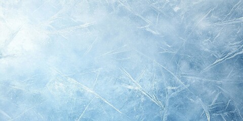 Wall Mural - Abstract Blue Ice Texture for Creative Backgrounds