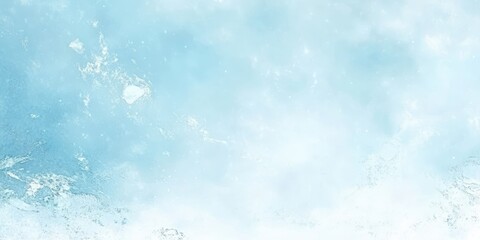 Wall Mural - Blue Abstract Ice Texture Background