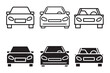 © Vector Art 123 - Car icon stroke