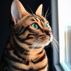 cat. bengal cat