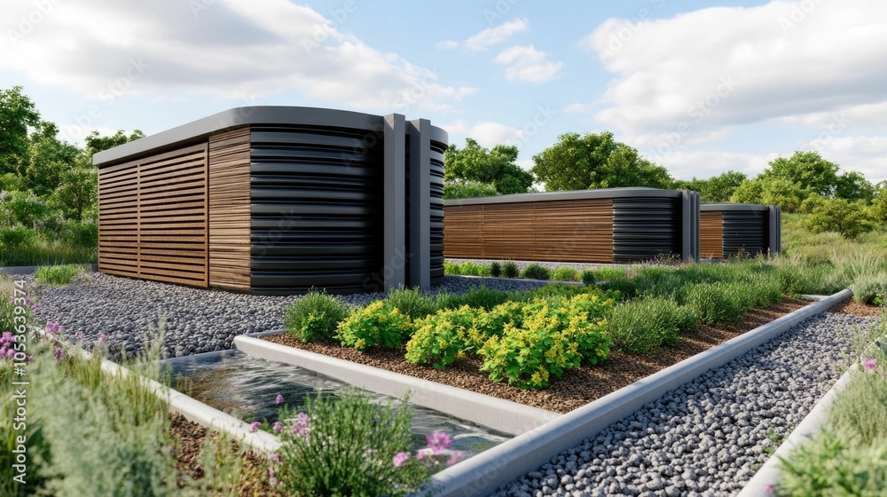 Detailed diagram of a residential greywater system showcasing the ...