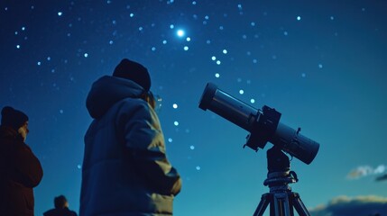 Poster - Analyze the scientific importance of studying the night sky.