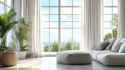Poster - The right window treatments can transform a ambiance