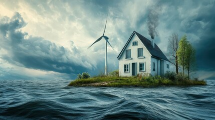 Wall Mural - The role of alternative energy in disaster recovery is increasingly recognized