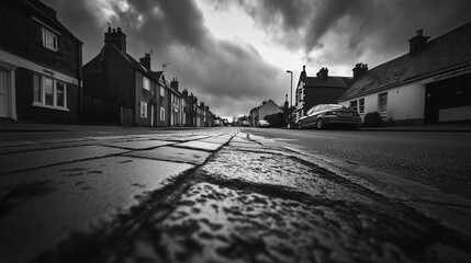 East UK small town streets, mood and vibe
