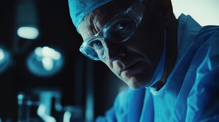 Poster - Medical Researcher in Laboratory Setting