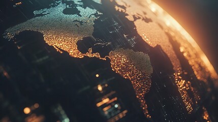 Poster - Stunning Gigapixel Earth Globe Visualization