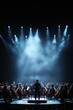 © Dar1930 - A symphony orchestra on stage . AI generative.