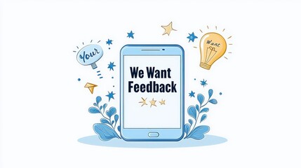Poster - Smartphone screen with 