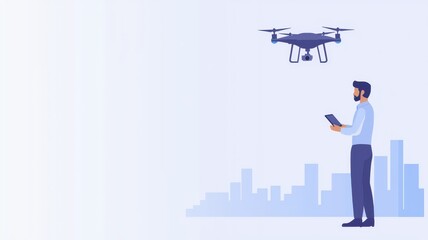 Poster - Smart Leader Analyzing Connected Drones in Urban Setting
