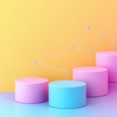 Poster - modern data trends and connections in digital space