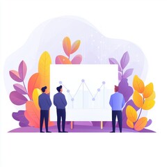 Poster - Business Strategy Visualization with Team Collaboration