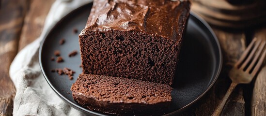 Poster - Chocolate Bread On A Plate
