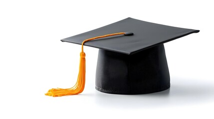 Poster - Graduation Cap with Tassel Representing the Culmination of Hard Work Educational Accomplishment and Promising Future Opportunities