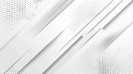 Poster - An abstract background with diagonal stripes in white and gray.