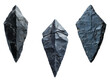 © Putra - Isolated Flake Tools on Transparent Background