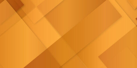Poster - Abstract modern orange, gold pattern geometric luxury gradient line background random square shape design. 3d shadow effects, modern design template background. layered geometric triangle shapes.