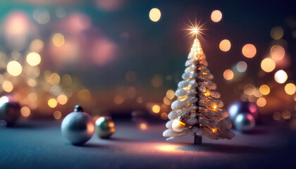 Wall Mural - merry chrismas and happy new year