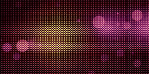 Sticker - Abstract background with pink and yellow dots