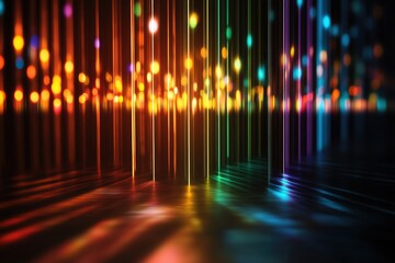 Aufkleber - Rainbow light effects