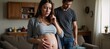 © Pixel Matrix - Pregnant woman experiencing distress in domestic scene capturing lifes challenges in a candid moment