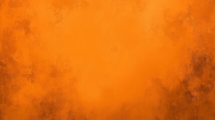 Poster - A vibrant orange background featuring a solid color with a subtle grunge texture, creating an abstract design element. The design is centrally placed on the canvas, leaving large spaces on both sides 
