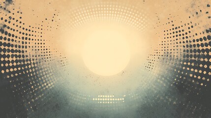 Abstract background with a circular pattern and a bright center.