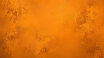 Poster - A vibrant orange background featuring a solid color with a subtle grunge texture, creating an abstract design element. The design is centrally placed on the canvas, leaving large spaces on both sides 