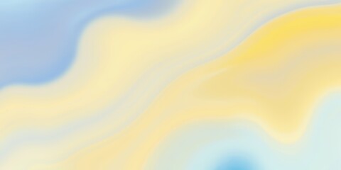 Sticker - Abstract background with blue and yellow gradient.