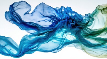 Poster - Vibrant Fluid Gradient Background with Layered Effects