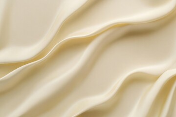 Poster - Soft cream silk seamless backdrop with a smooth, liquid finish and gentle, grainy texture in light beige tones