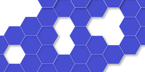 Abstract white background with hexagon and hexagonal background. Luxury white pattern with hexagons. abstract 3d hexagonal background with shadow. 3D futuristic abstract honeycomb mosaic background.