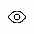 © Nijat - eye view icon sign vector