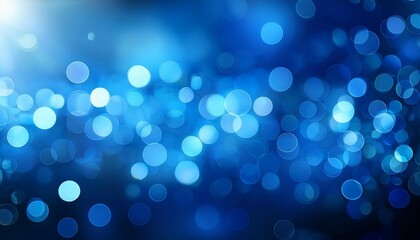blue bokeh background