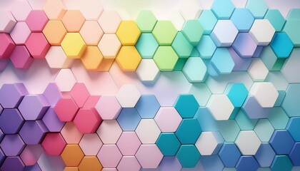 Wall Mural - abstract colorful background