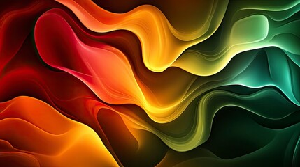 Abstract blurred gradient fluid vector background design wallpaper template with dynamic color, waves, and blend. Futuristic modern backdrop design for business, presentation, ads, banner