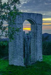 Wall Mural - Puerta Orgánica del Monte Alba en Vigo, Galicia