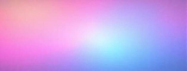 Poster - Vibrant gradient: soothing pink and blue color transition background